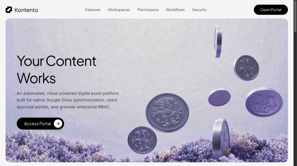 Kontento — Enterprise Content & Cloud Asset Manager